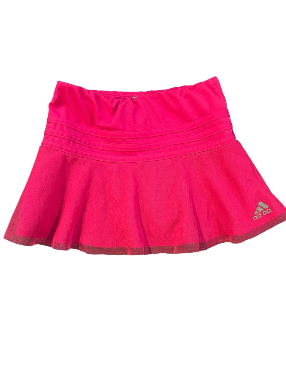 Adidas Girls Pink Athletic Tennis Skort